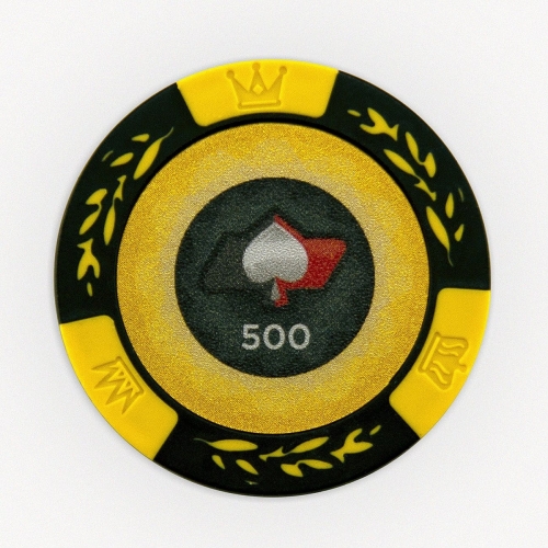 Chips sjetonger Poker Events design valør 500