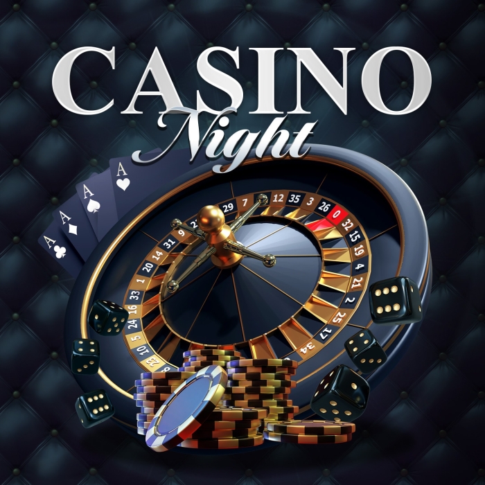 Eventer for poker og casino, med roulette, black jack og poker