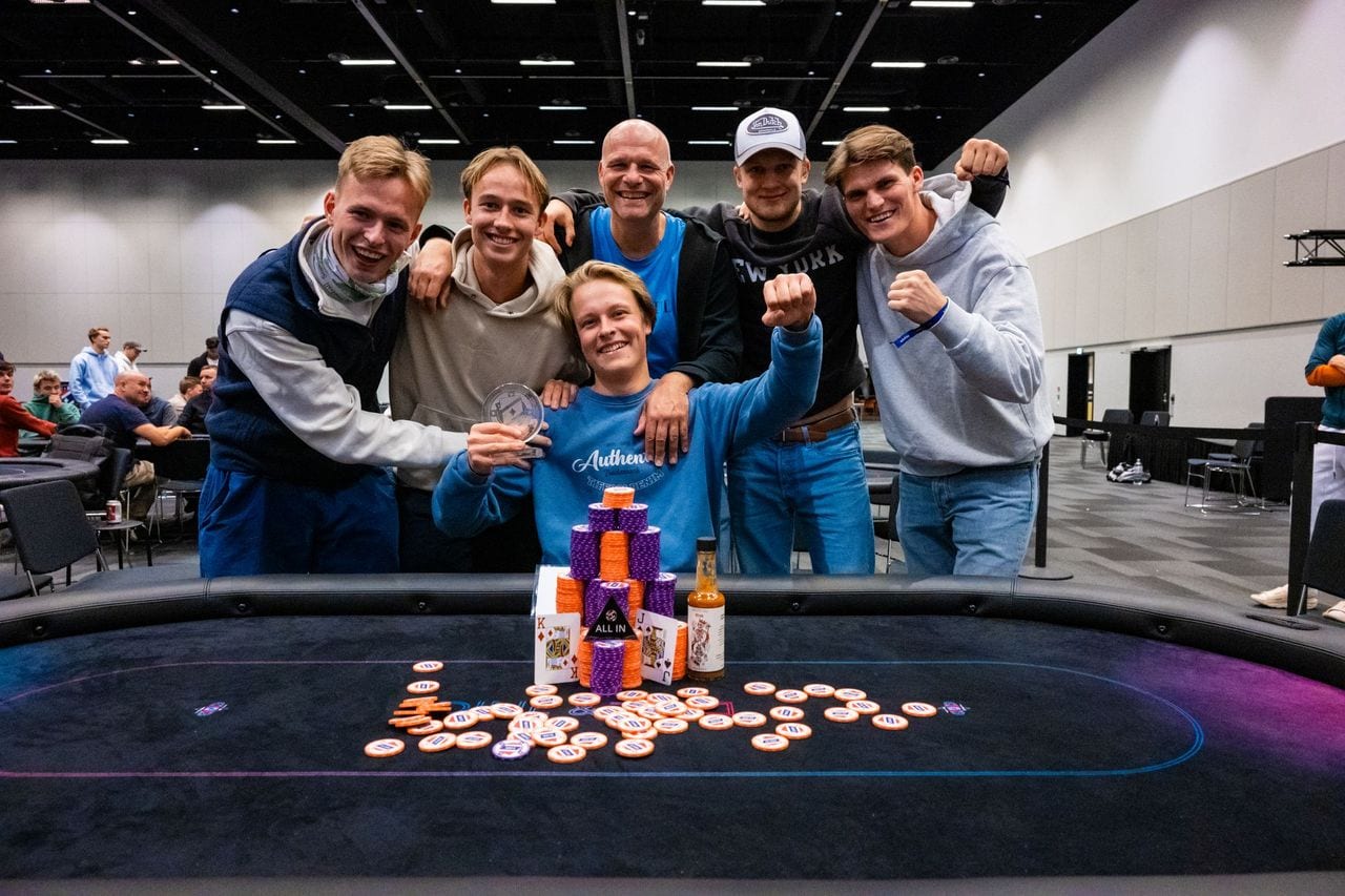 Junior-NM i poker 2024 - vinner Jon Holtan Øverbø .